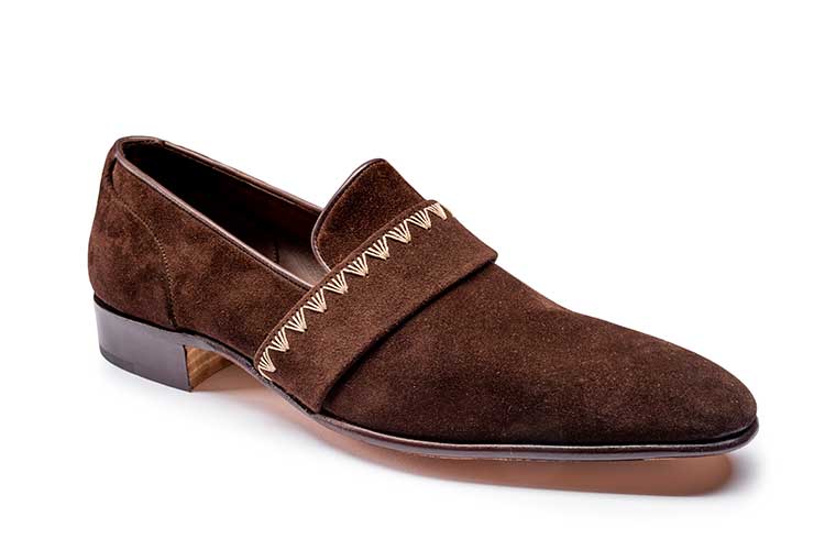 FANGA SS2018 Gregorio ReverseCalf Dark Brown